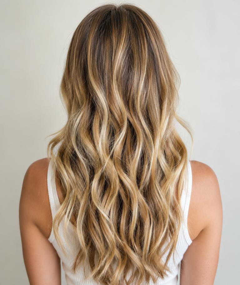 Balayage result